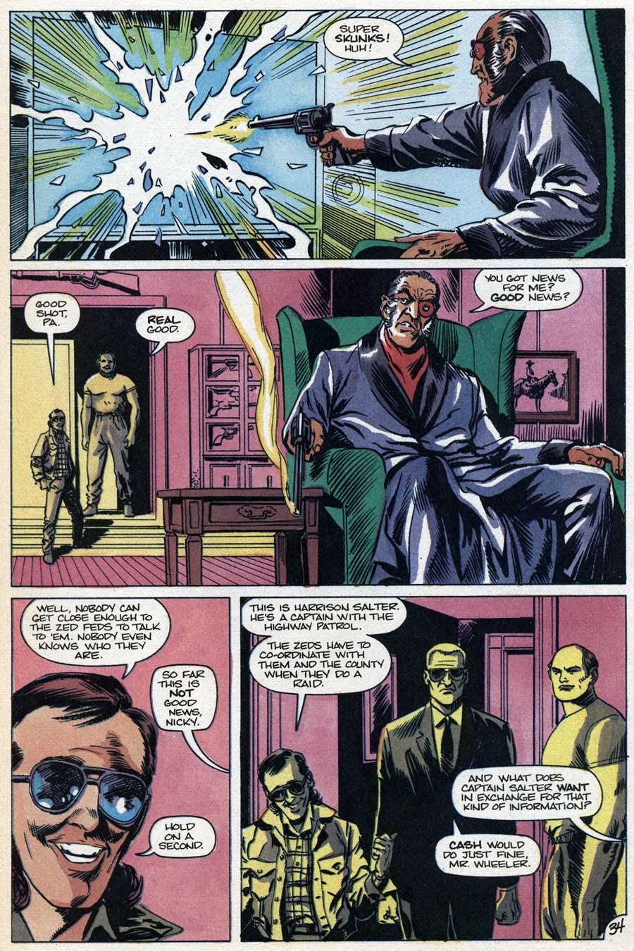 Read online Supercops comic -  Issue #1 - 35