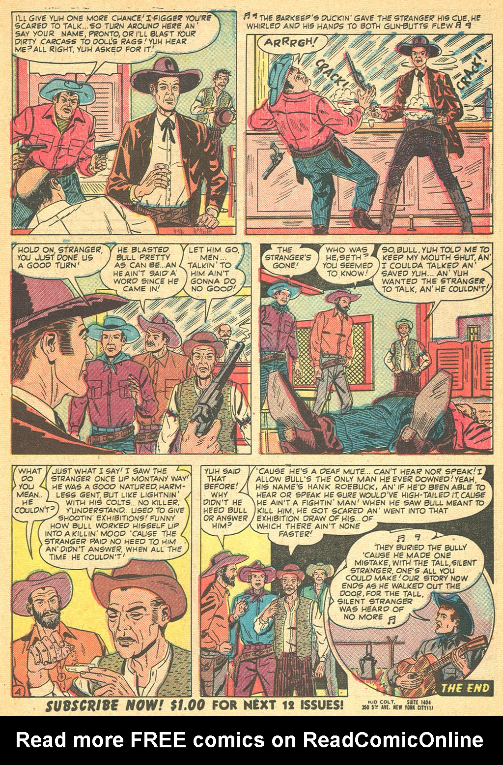 Read online Kid Colt Outlaw comic -  Issue #15 - 25