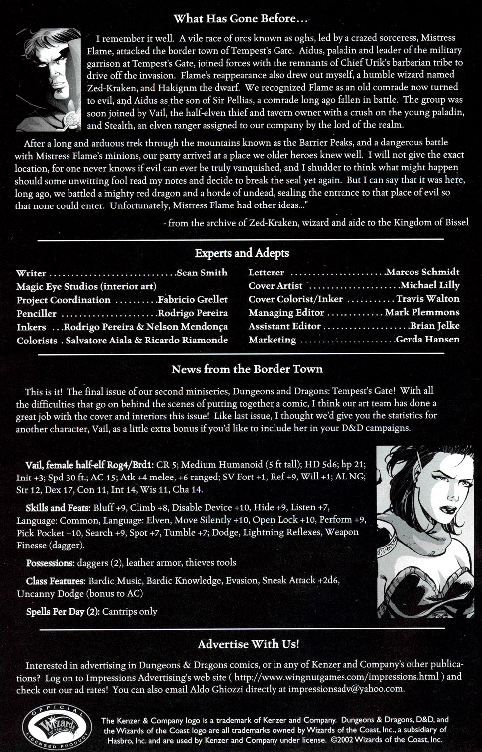 Read online Dungeons & Dragons: Tempests Gate comic -  Issue #4 - 2