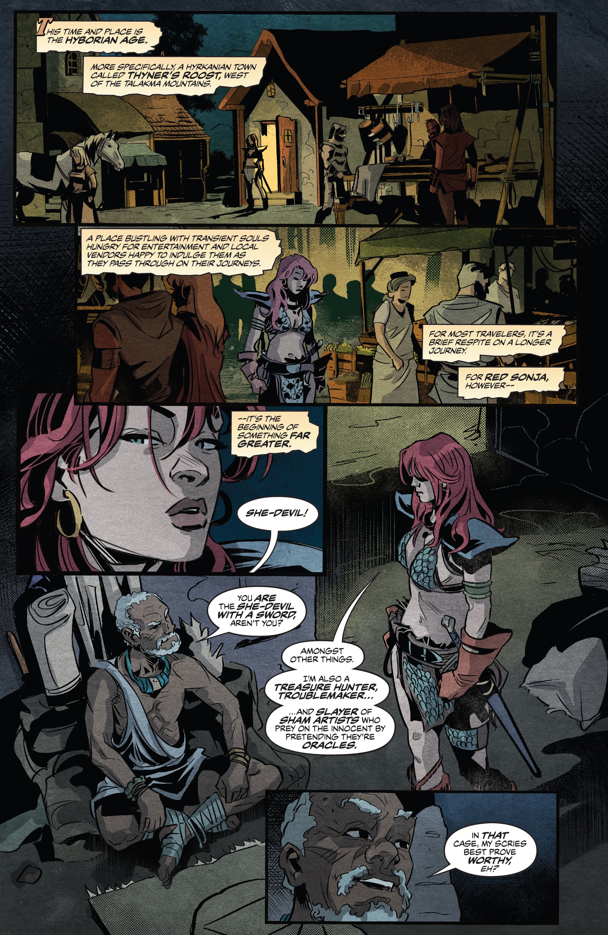 Read online Unbreakable Red Sonja comic -  Issue #1 - 13