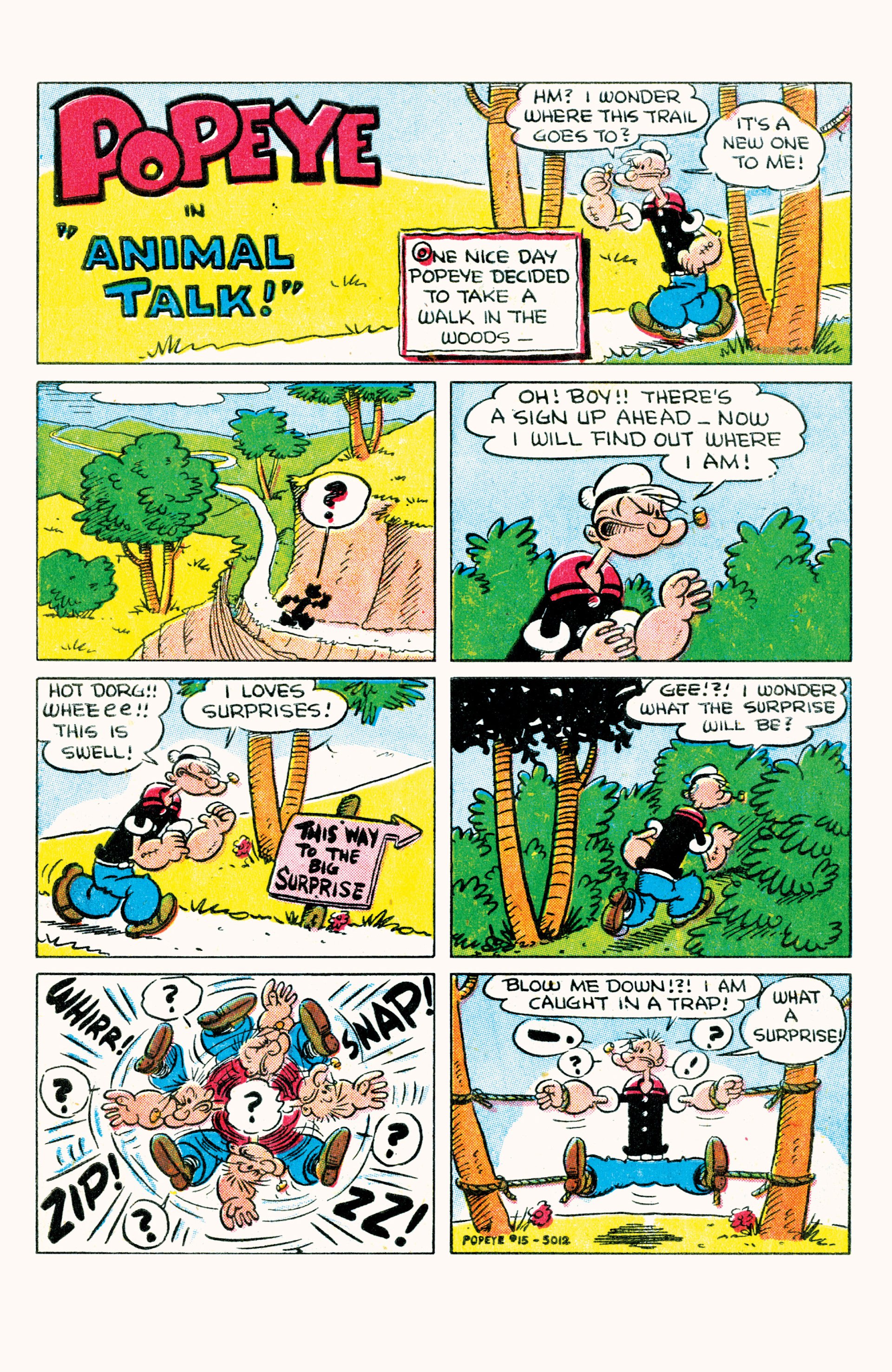 Read online Classic Popeye comic -  Issue #15 - 3