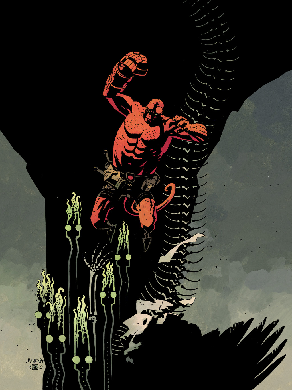 Read online The Art of Hellboy comic -  Issue # TPB - 56