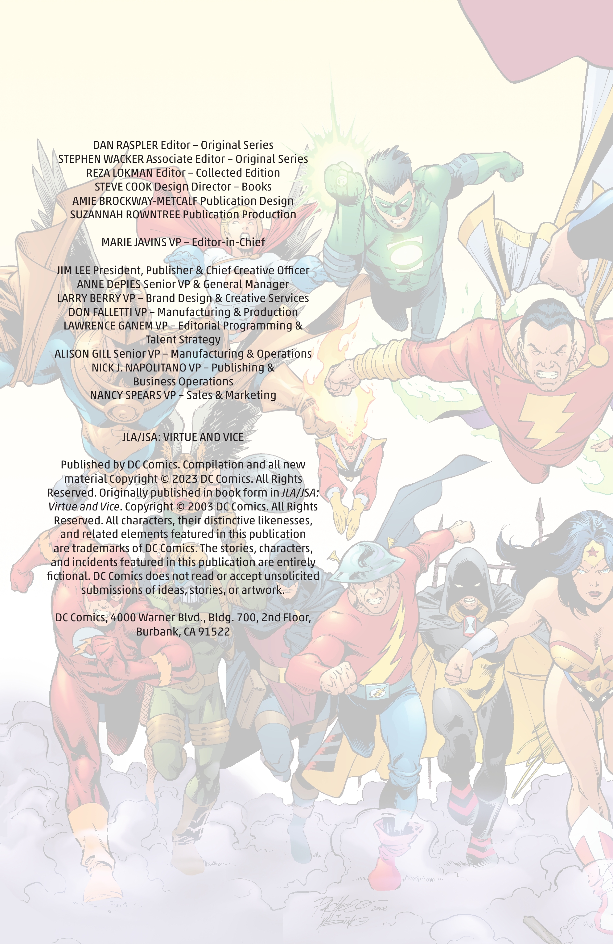 Read online JLA/JSA: Virtue and Vice comic -  Issue # _2023 Edition - 3