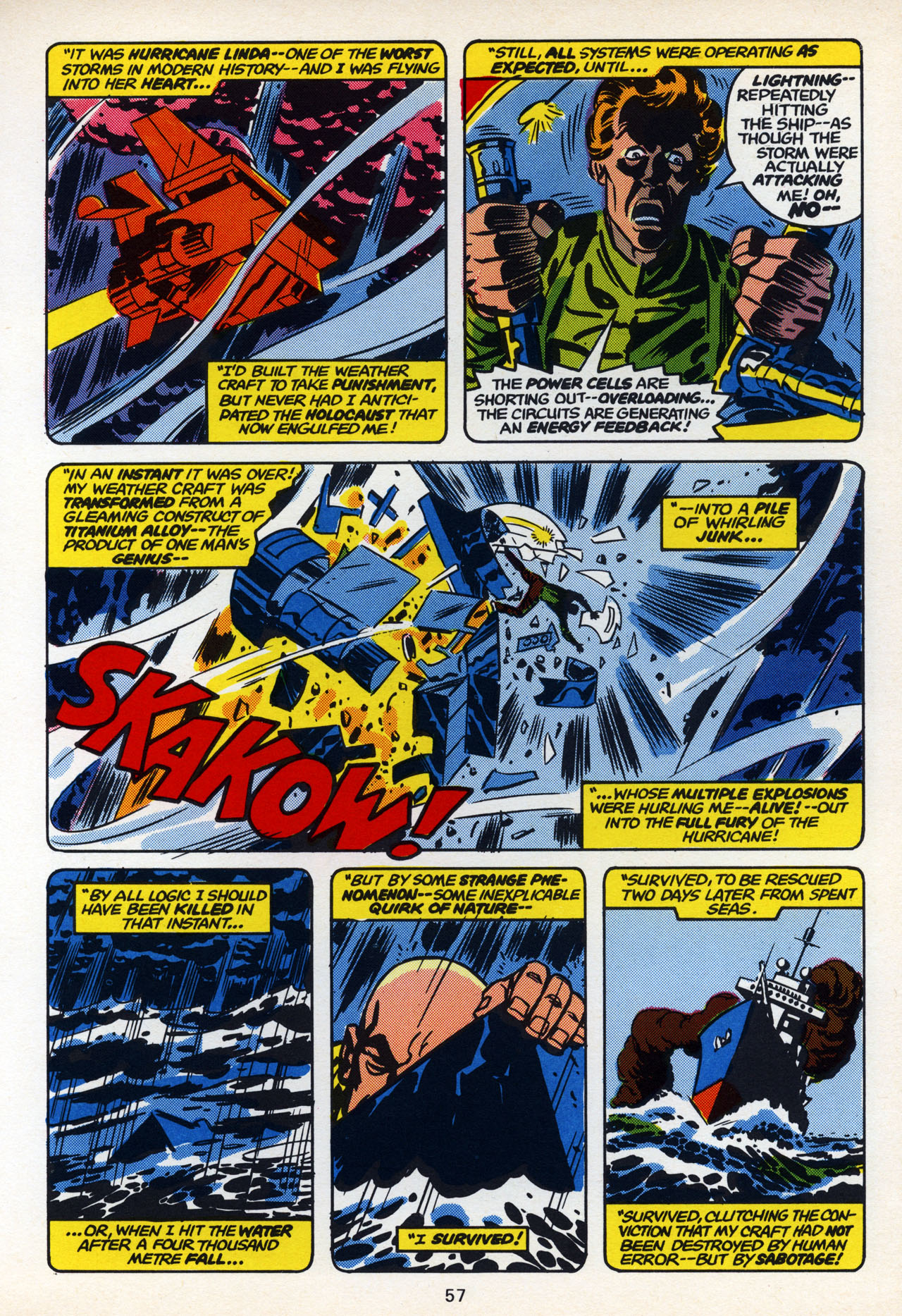 Read online Captain Britain (1976) comic -  Issue # _Annual - 56