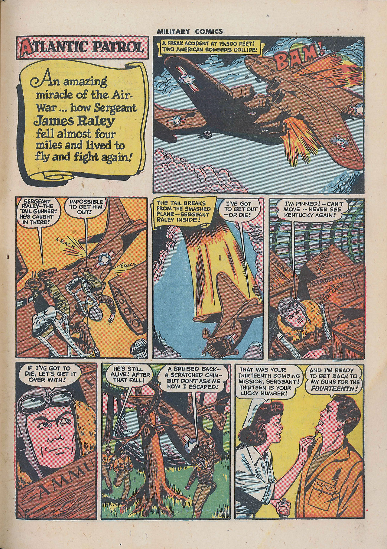 Read online Military Comics comic -  Issue #34 - 51