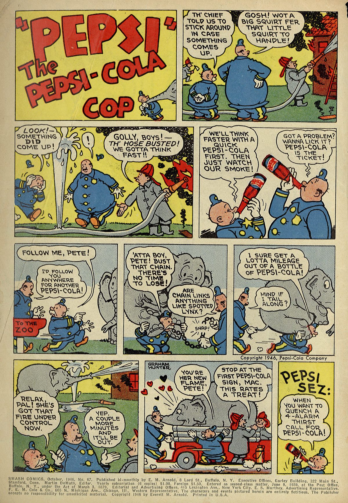Read online Smash Comics comic -  Issue #67 - 2