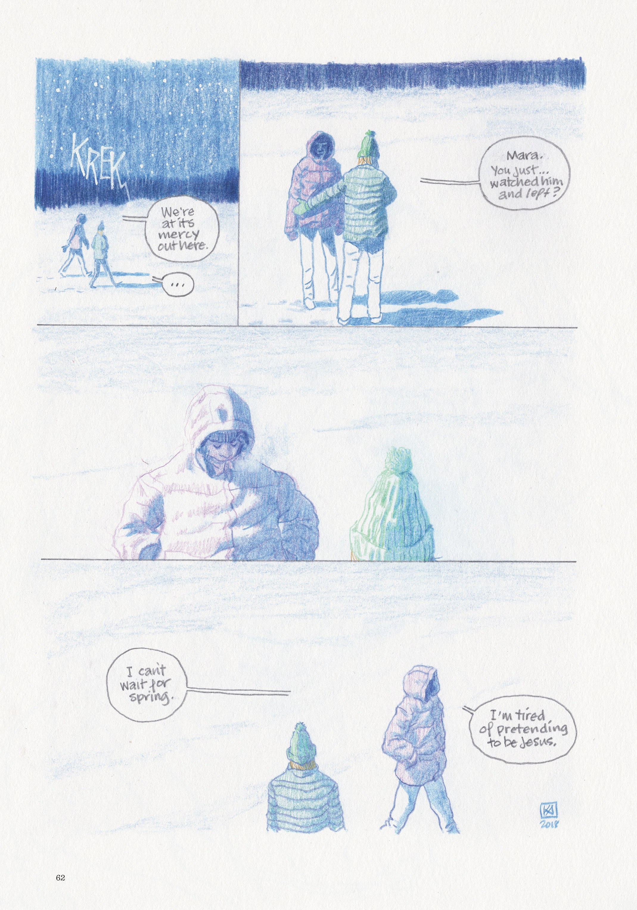 Read online Now: The New Comics Anthology comic -  Issue #7 - 62