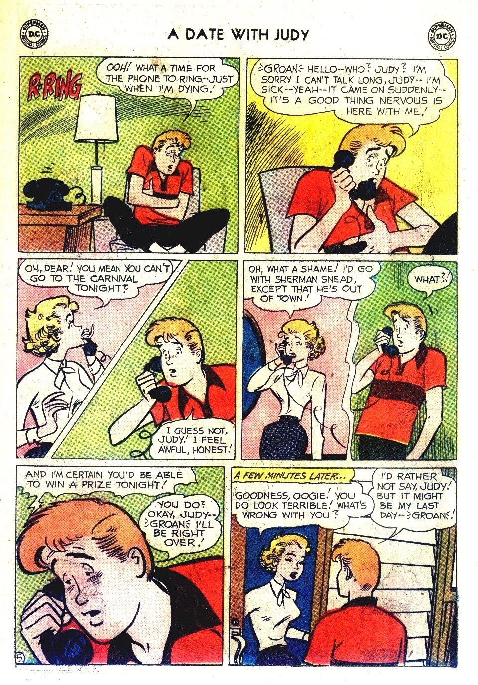 Read online A Date with Judy comic -  Issue #78 - 31