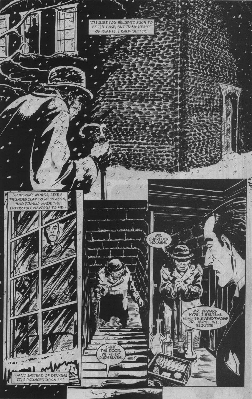 Read online Sherlock Holmes: Dr. Jekyll & Mr. Holmes comic -  Issue # Full - 24