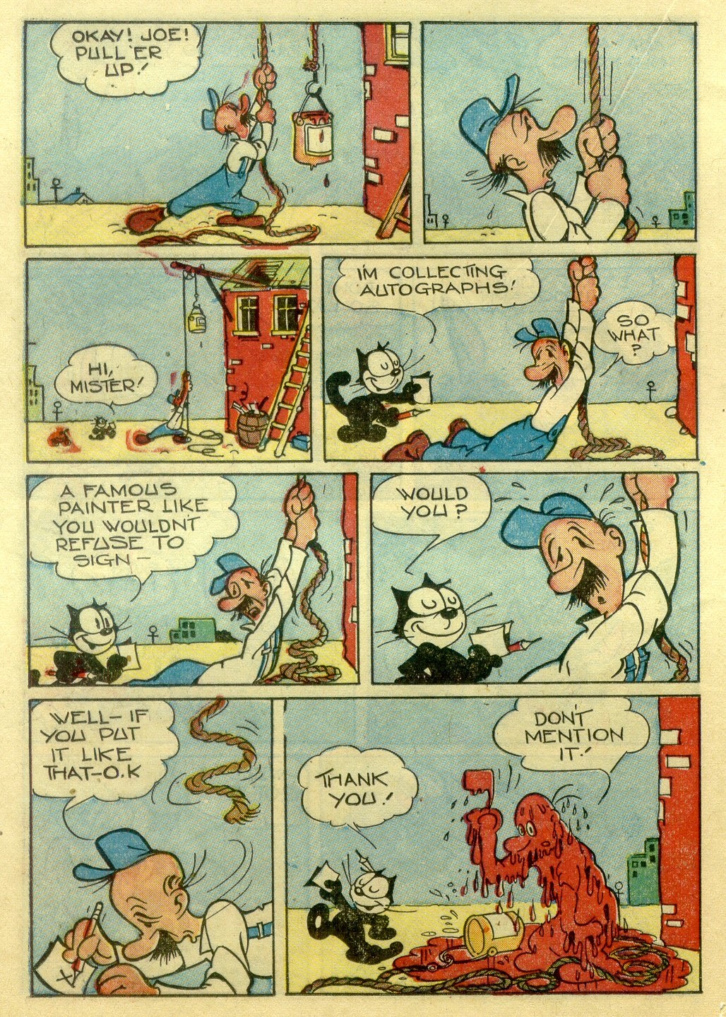 Read online Felix the Cat (1948) comic -  Issue #1 - 34