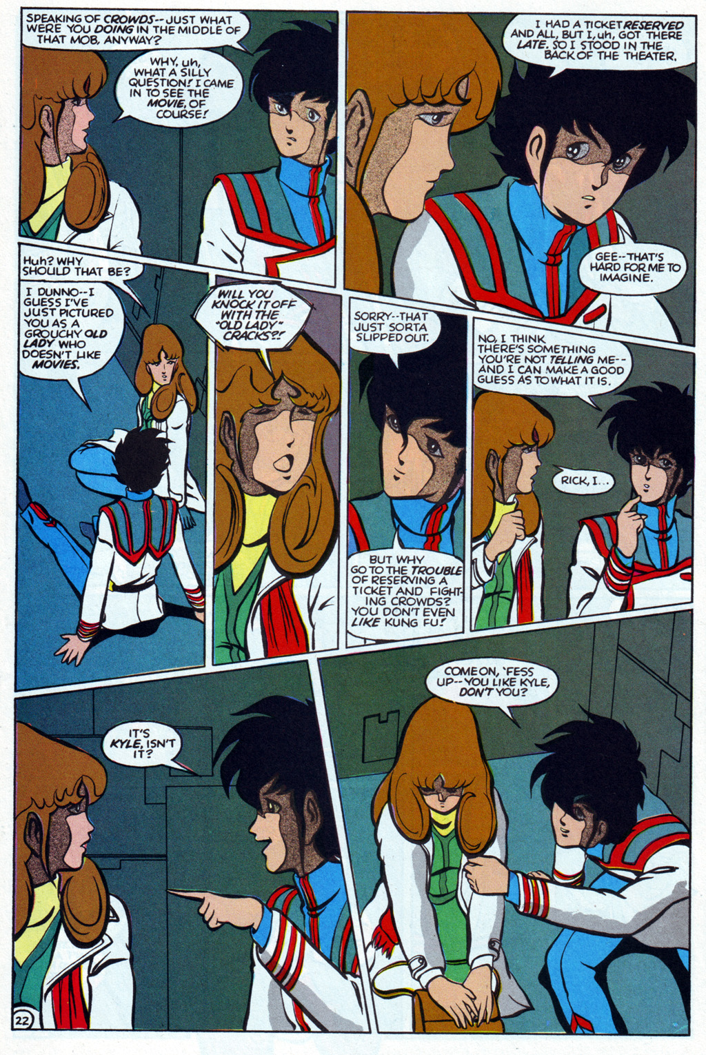 Read online Robotech The Macross Saga comic -  Issue #21 - 23