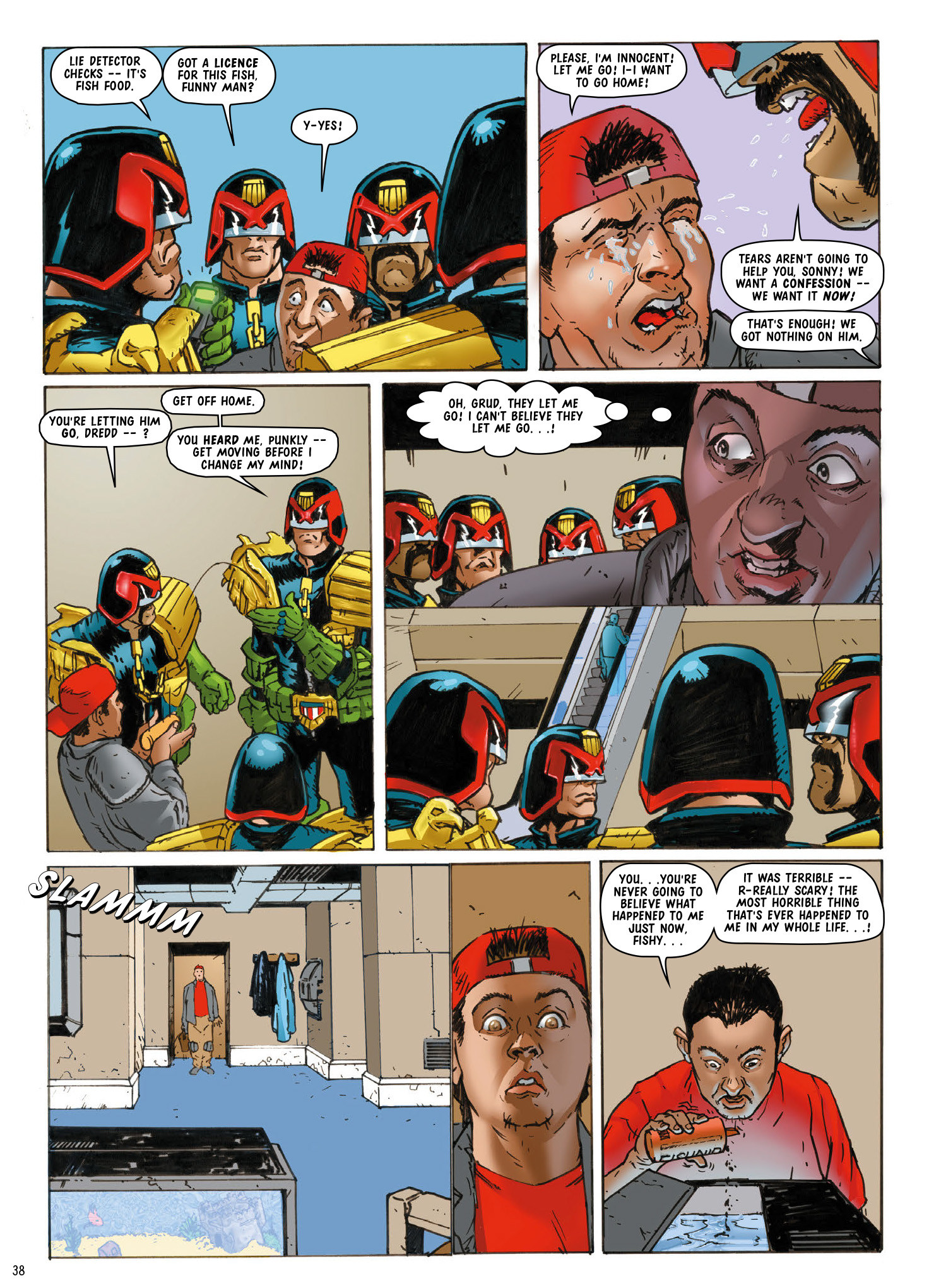Read online Judge Dredd: The Complete Case Files comic -  Issue # TPB 32 (Part 1) - 40
