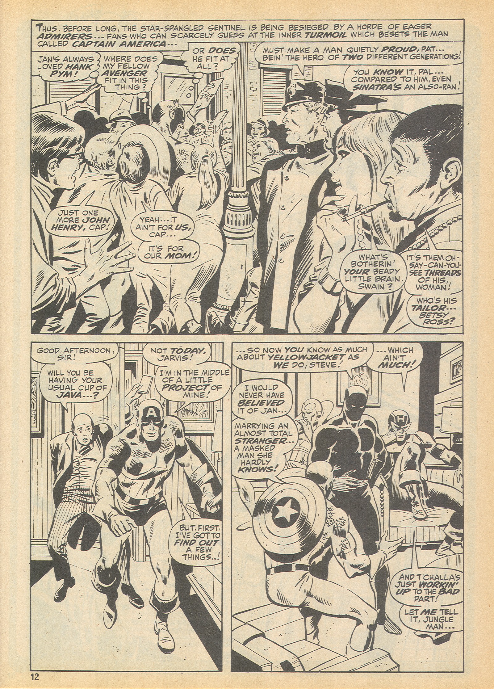 Read online The Avengers (1973) comic -  Issue #88 - 12