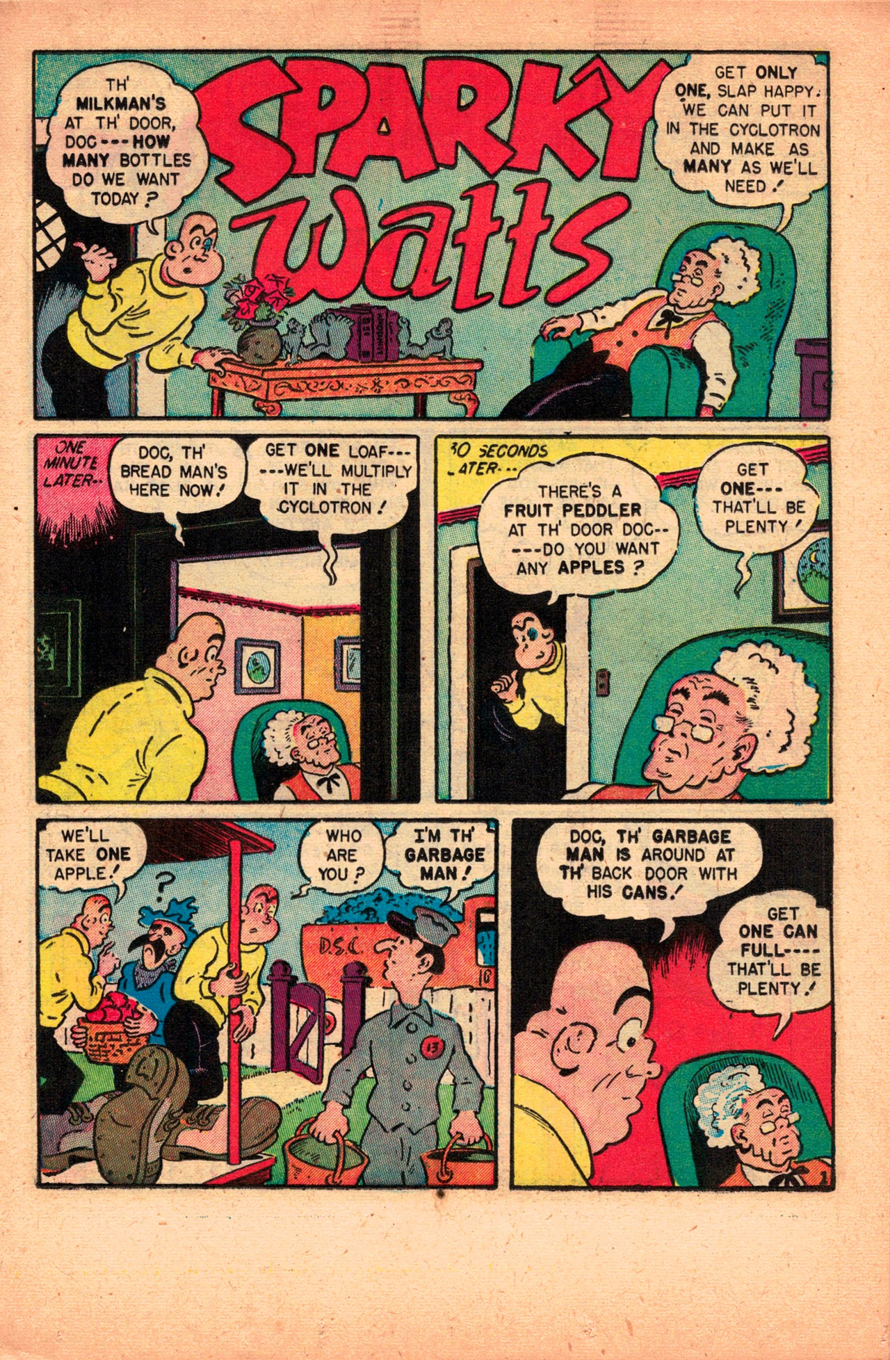 Read online Sparky Watts comic -  Issue #10 - 19