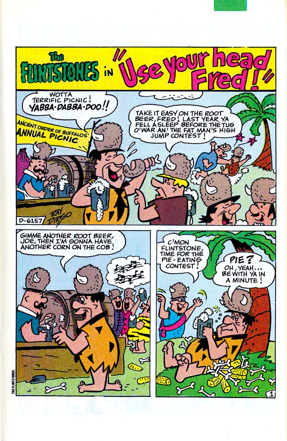 Read online The Flintstones Giant Size comic -  Issue #1 - 35