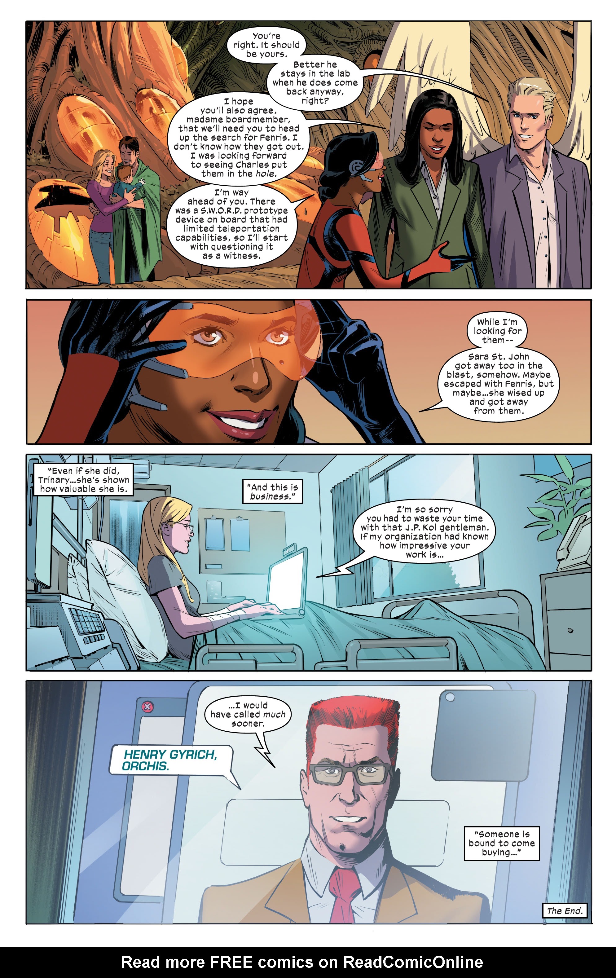 Read online X-Corp comic -  Issue #5 - 23