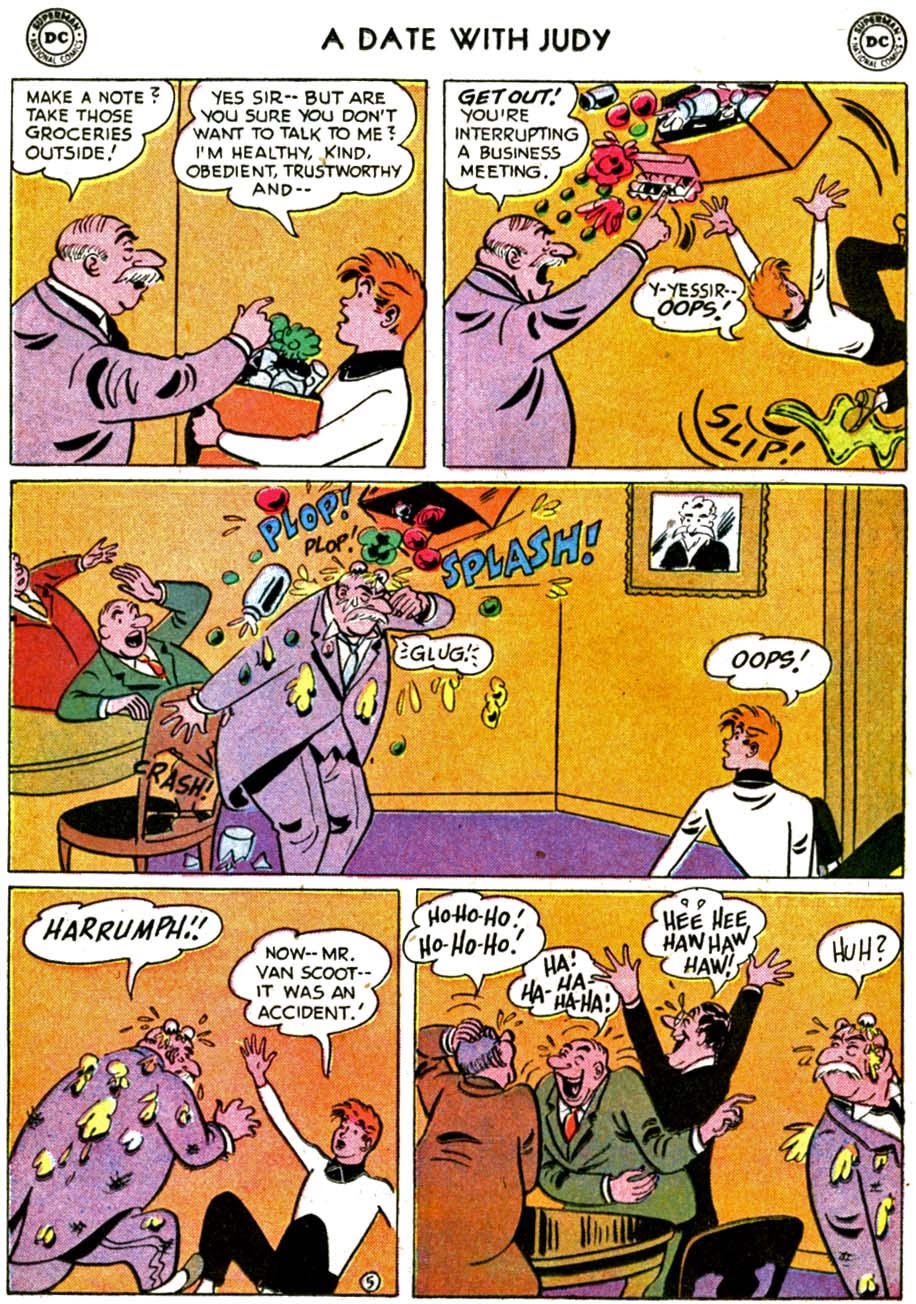 Read online A Date with Judy comic -  Issue #64 - 22