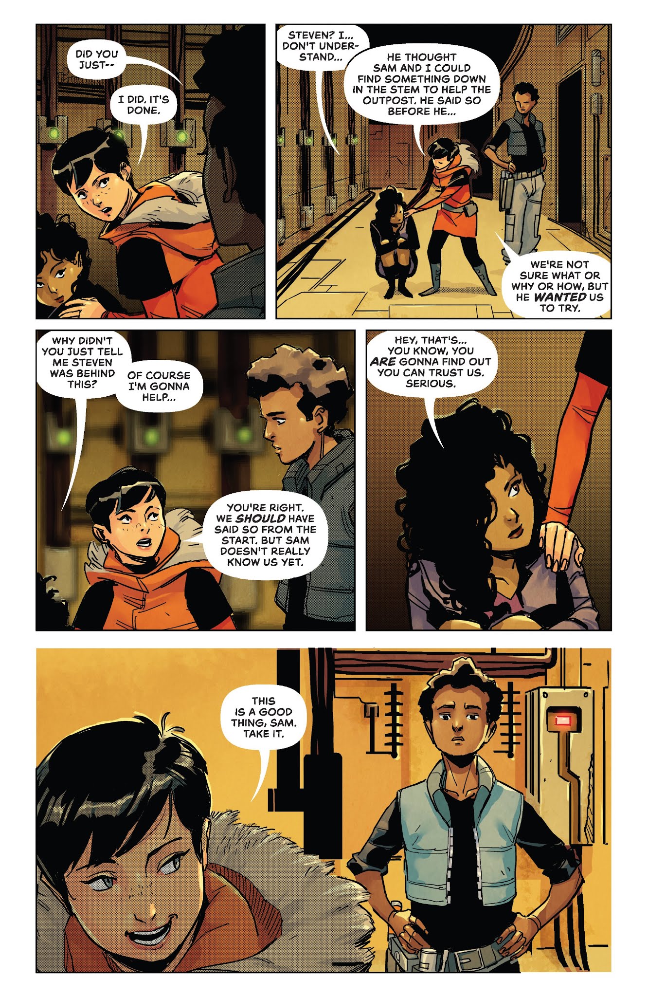Read online Outpost Zero comic -  Issue #6 - 7