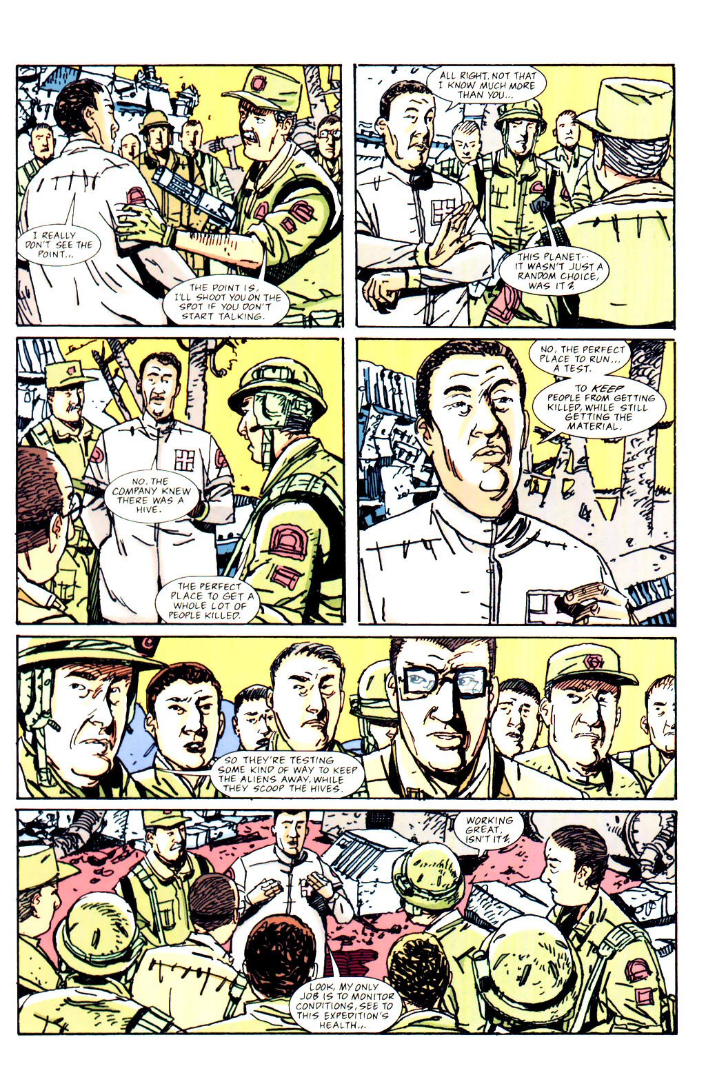 Read online Aliens: Survival comic -  Issue #3 - 10