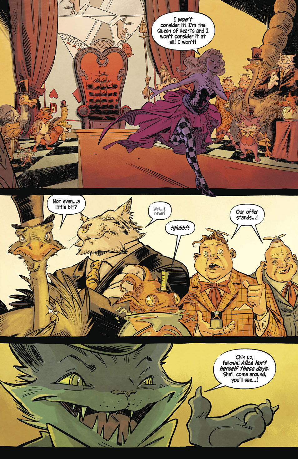 Read online Alice Never After comic -  Issue #3 - 10