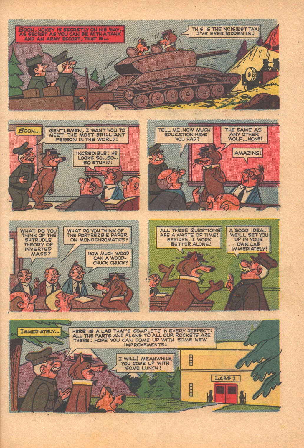 Read online Huckleberry Hound (1960) comic -  Issue #19 - 31