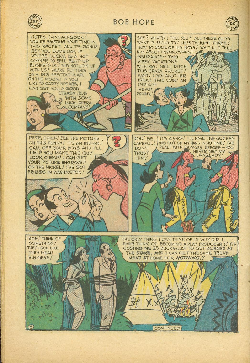 Read online The Adventures of Bob Hope comic -  Issue #49 - 20