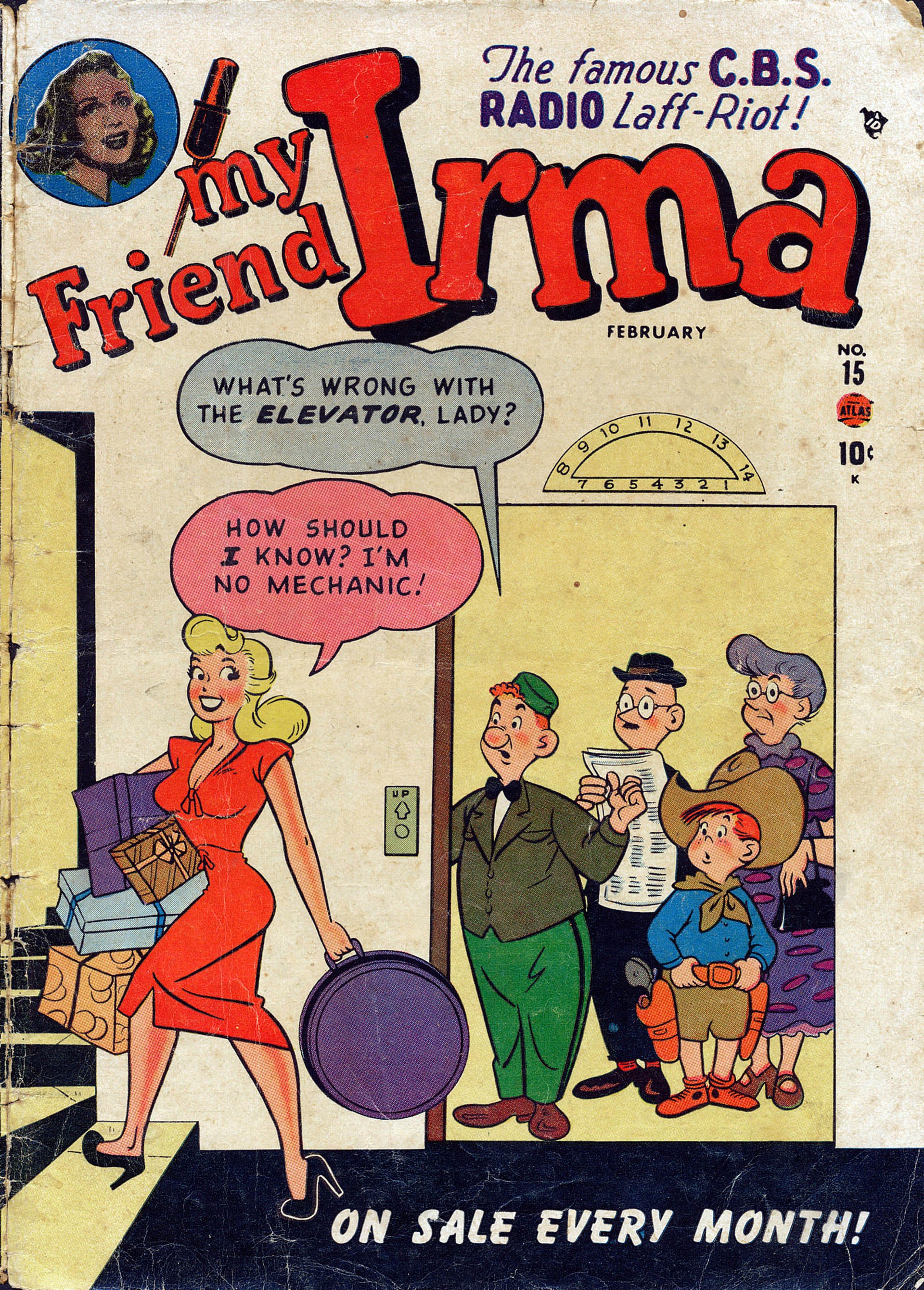 Read online My Friend Irma comic -  Issue #15 - 1