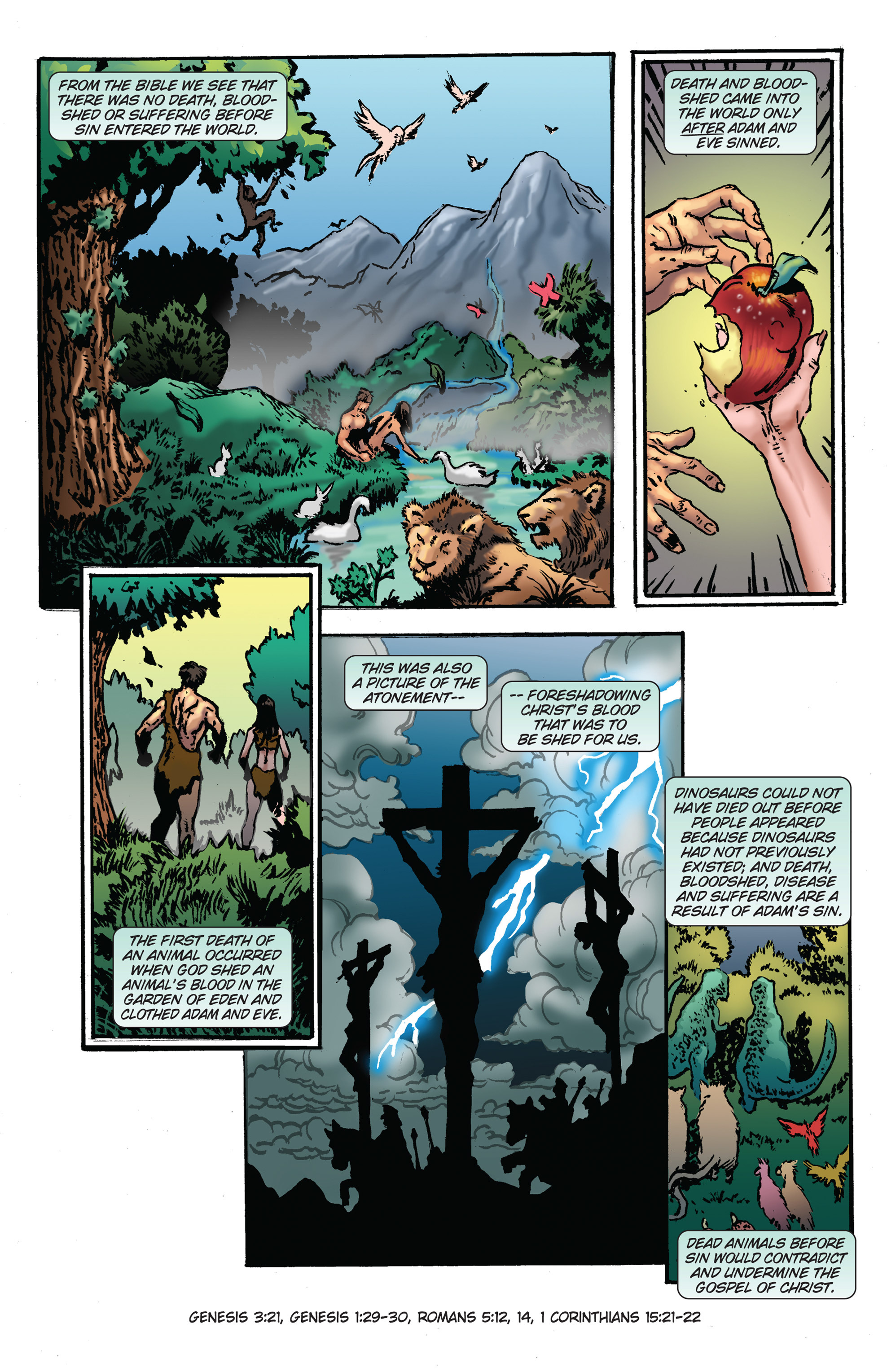 Read online 101 Questions About the Bible and Christianity comic -  Issue #1 - 11