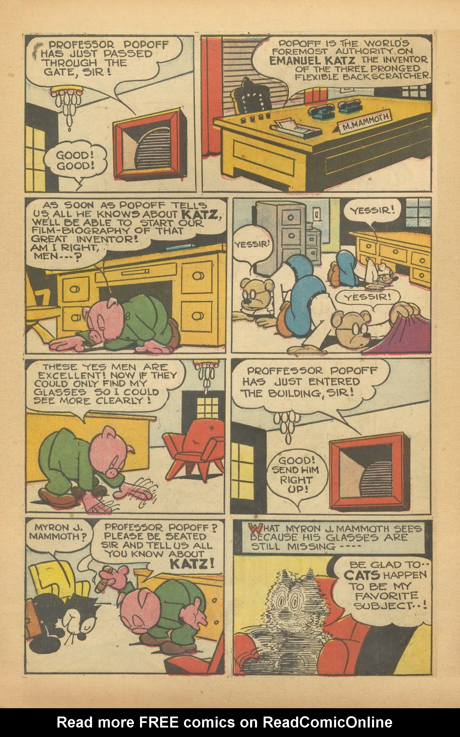 Read online Felix the Cat (1955) comic -  Issue #62 - 8