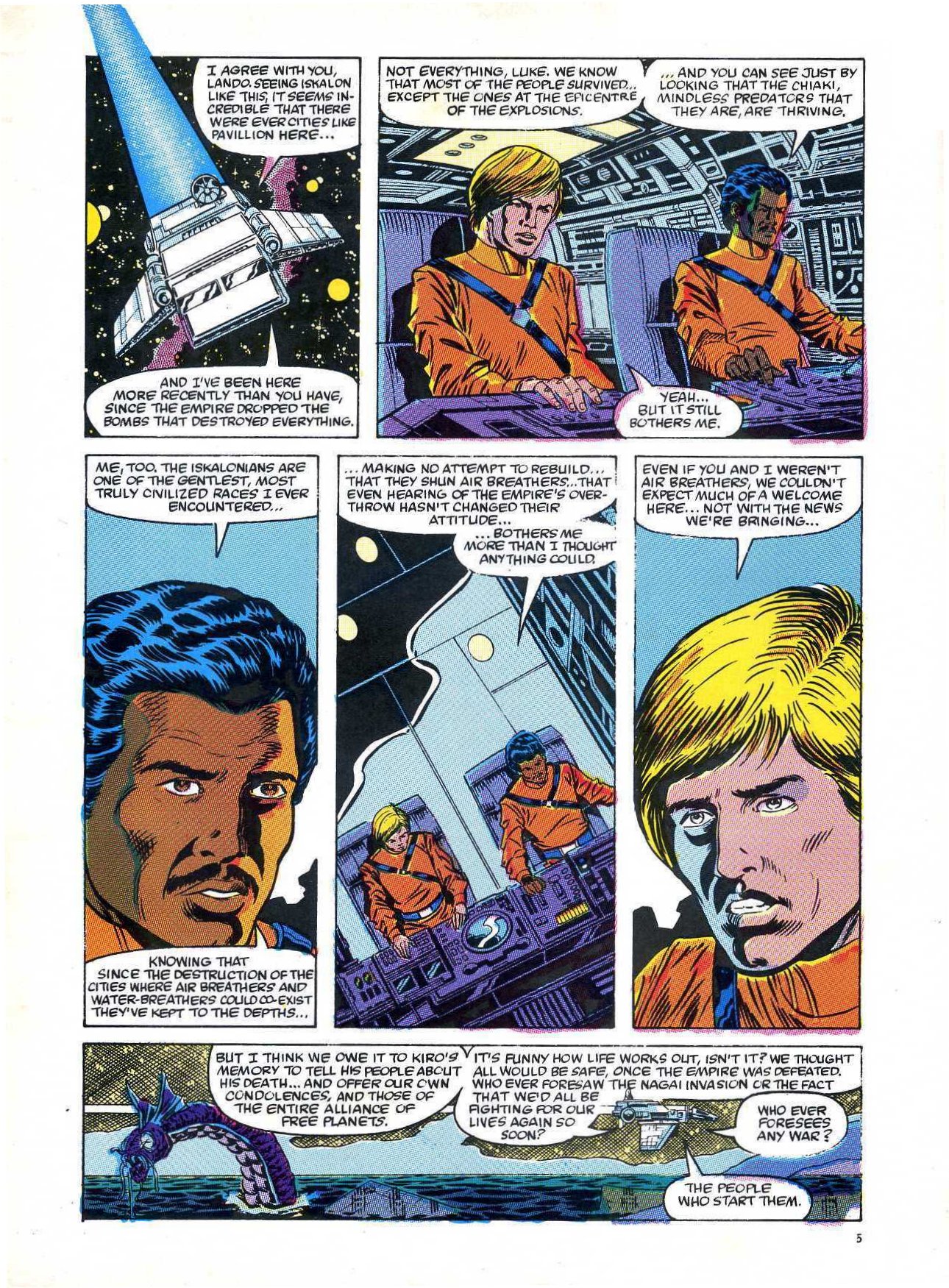 Read online Return of the Jedi comic -  Issue #126 - 5