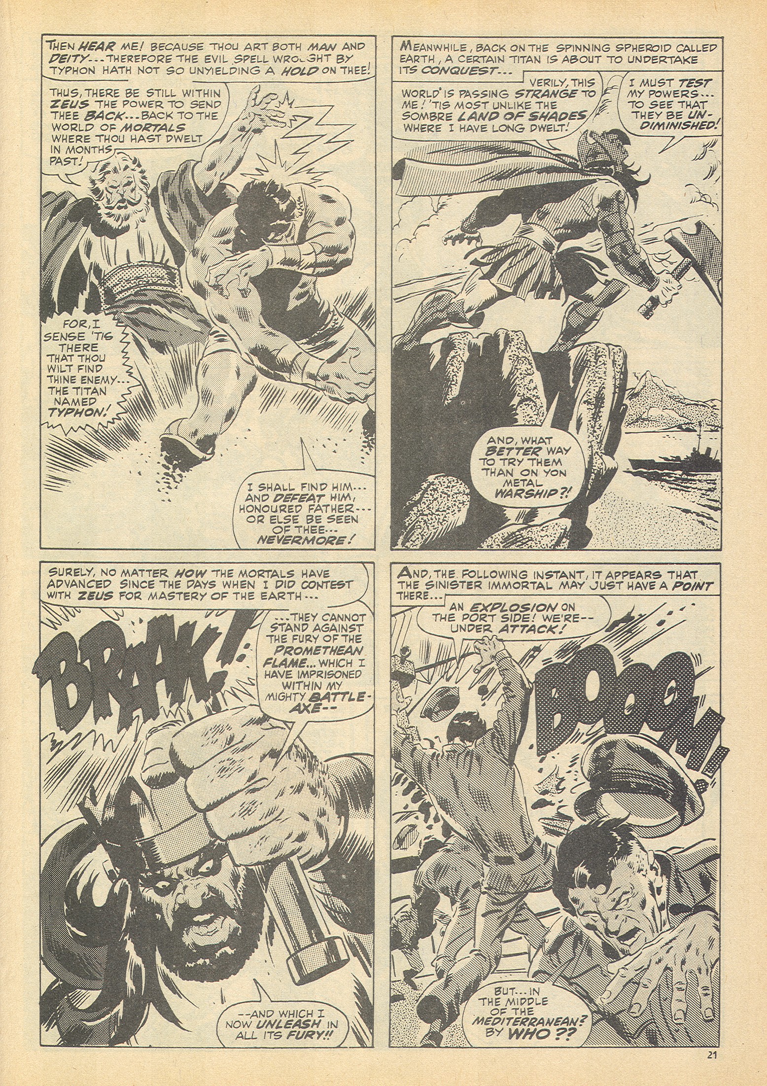 Read online The Avengers (1973) comic -  Issue #66 - 21