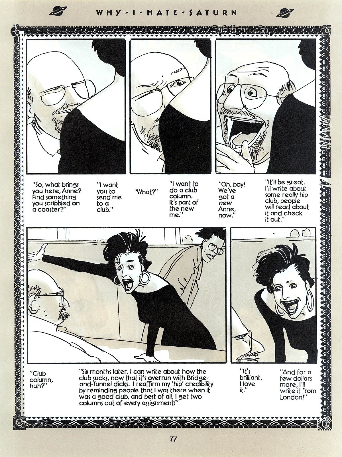 Read online Why I Hate Saturn comic -  Issue # TPB (Part 1) - 81