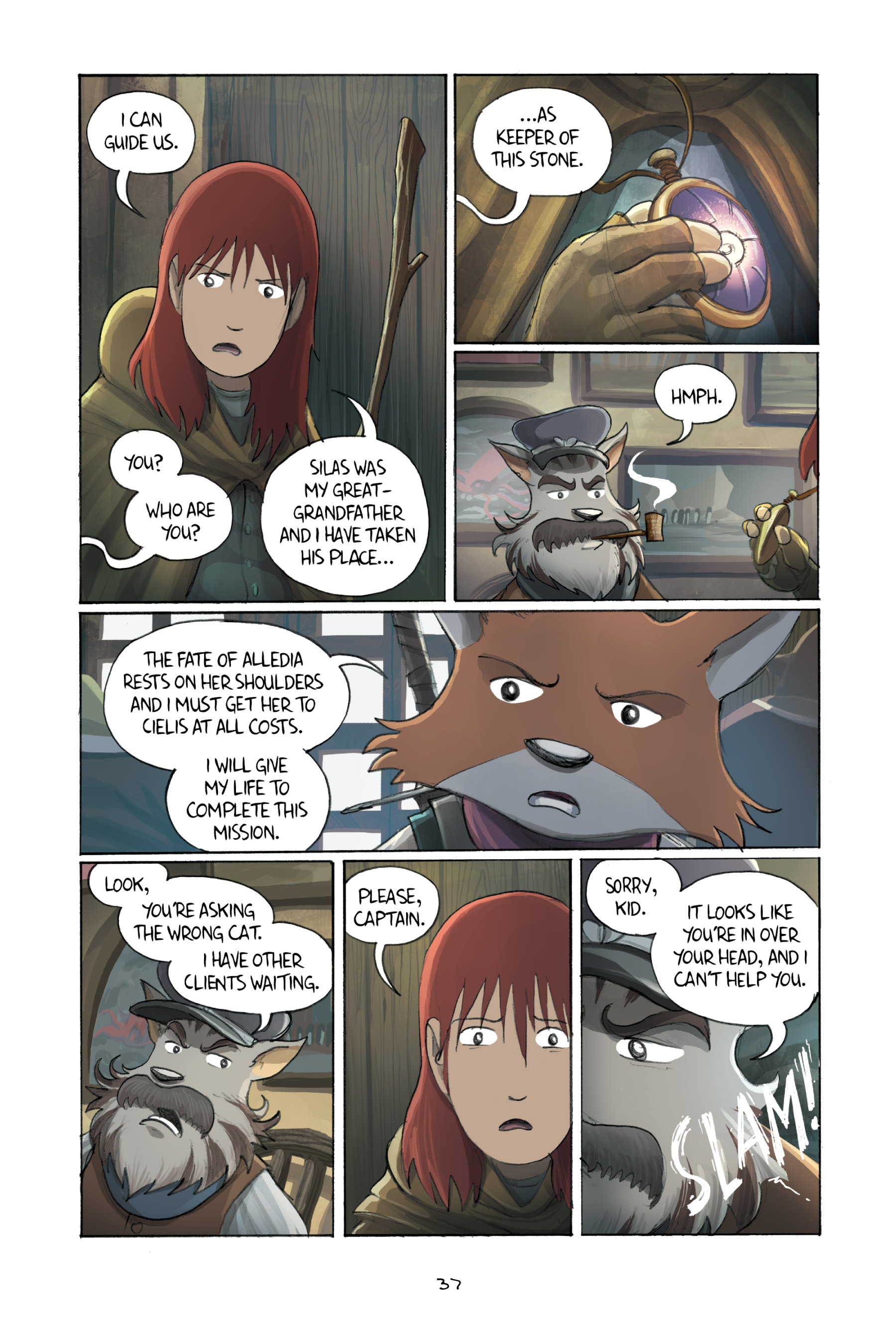 Read online Amulet comic -  Issue # TPB 3 (Part 1) - 36