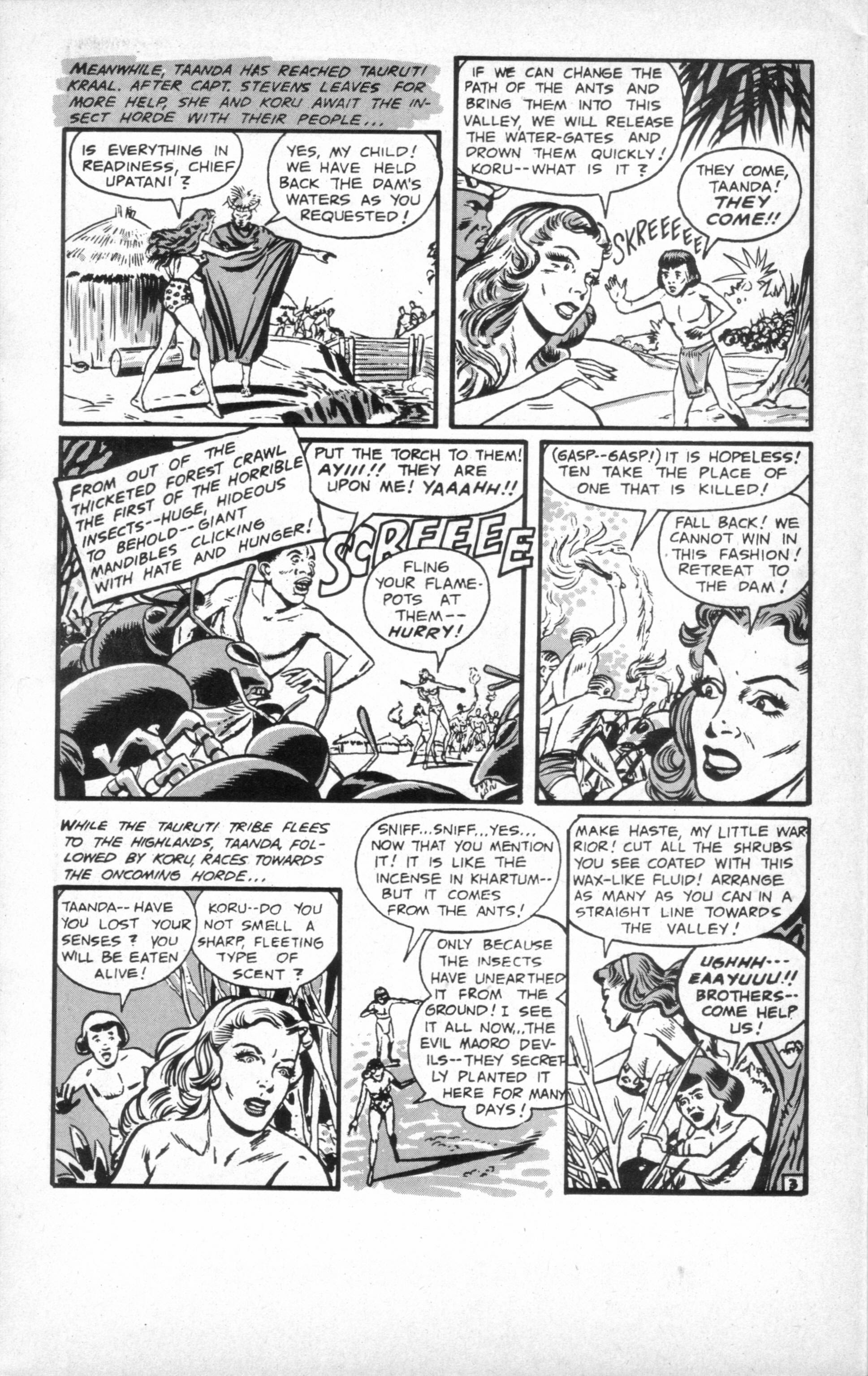 Read online Jungle Girls (1988) comic -  Issue #15 - 32
