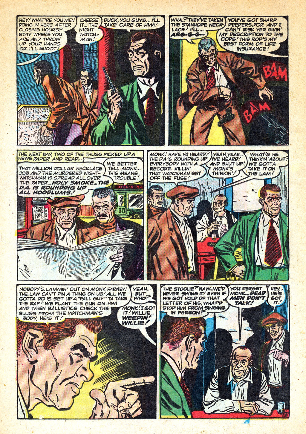 Read online Crime Cases Comics (1951) comic -  Issue #8 - 12