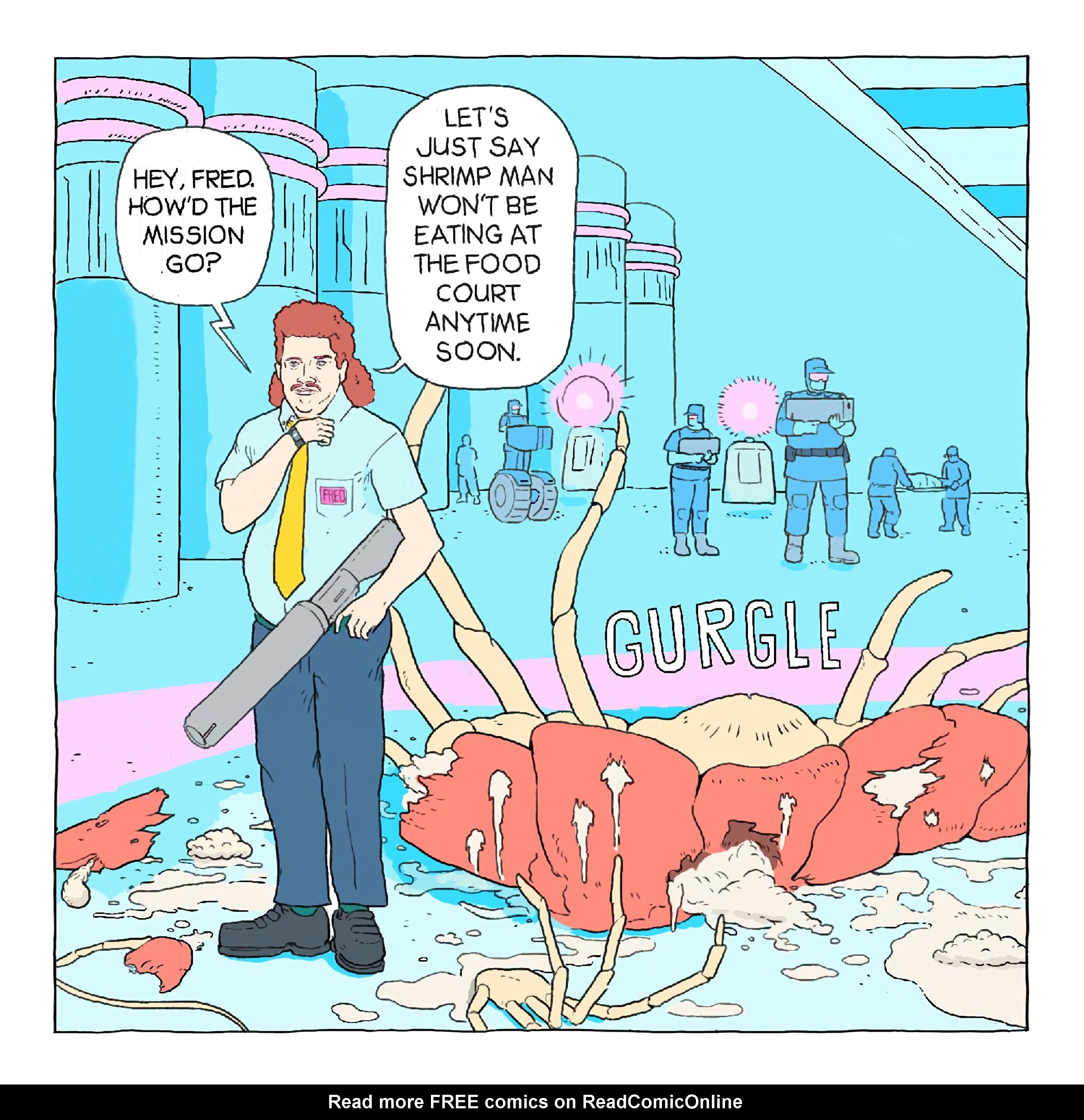 Read online Mullet Cop: License to Krill comic -  Issue # Full - 27