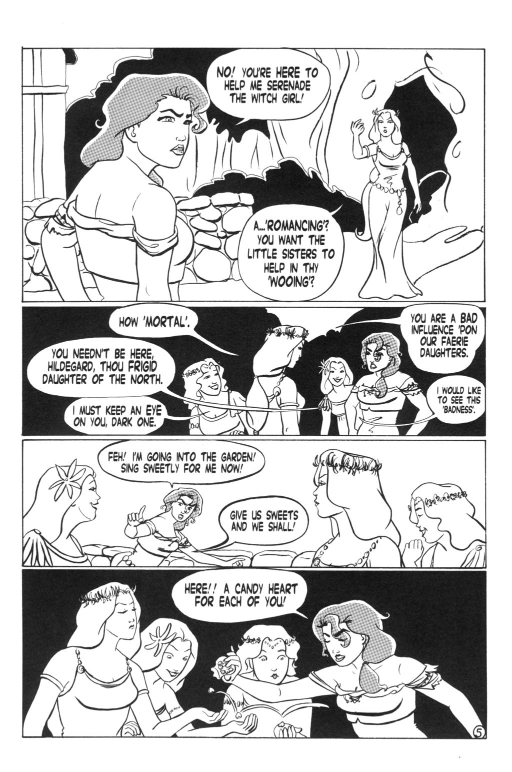 Read online Charm School: Magical Witch Girl Bunny comic -  Issue #5 - 7