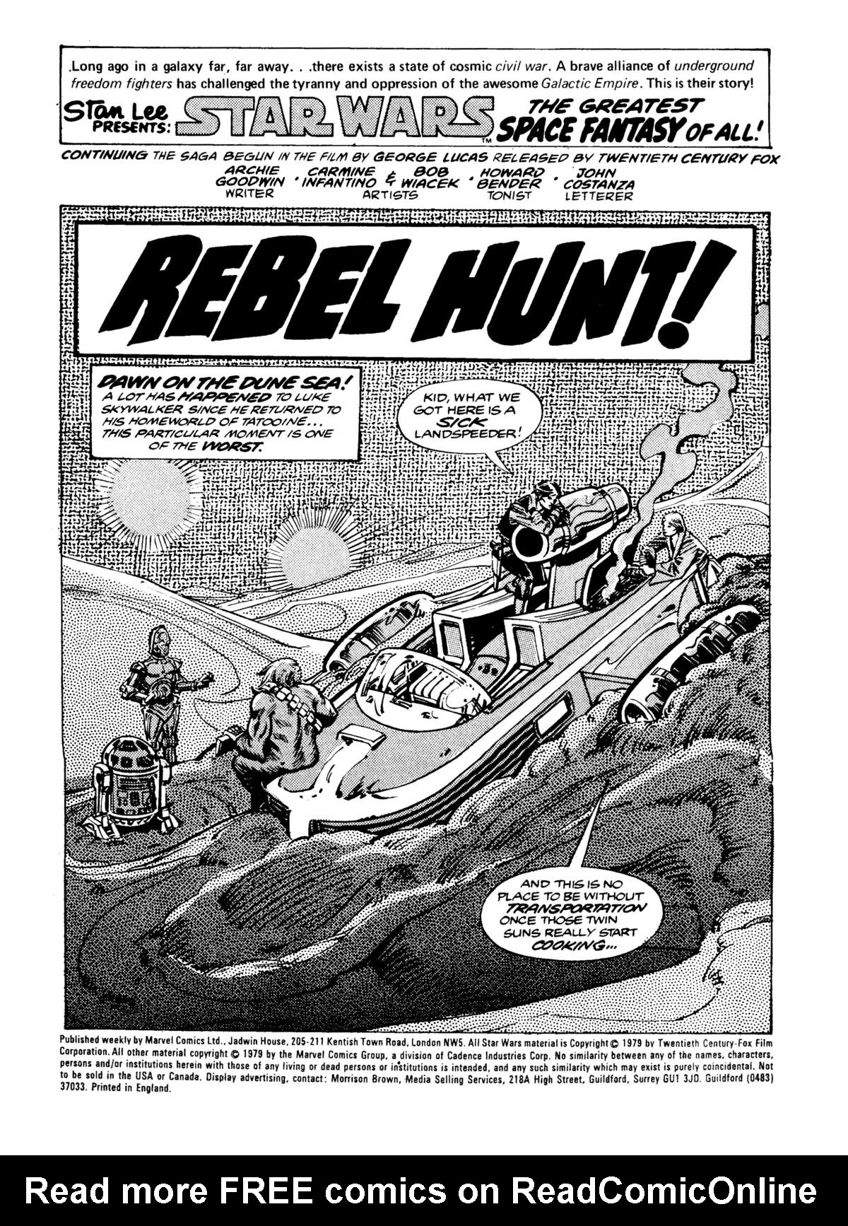 Read online Star Wars Weekly comic -  Issue #76 - 2