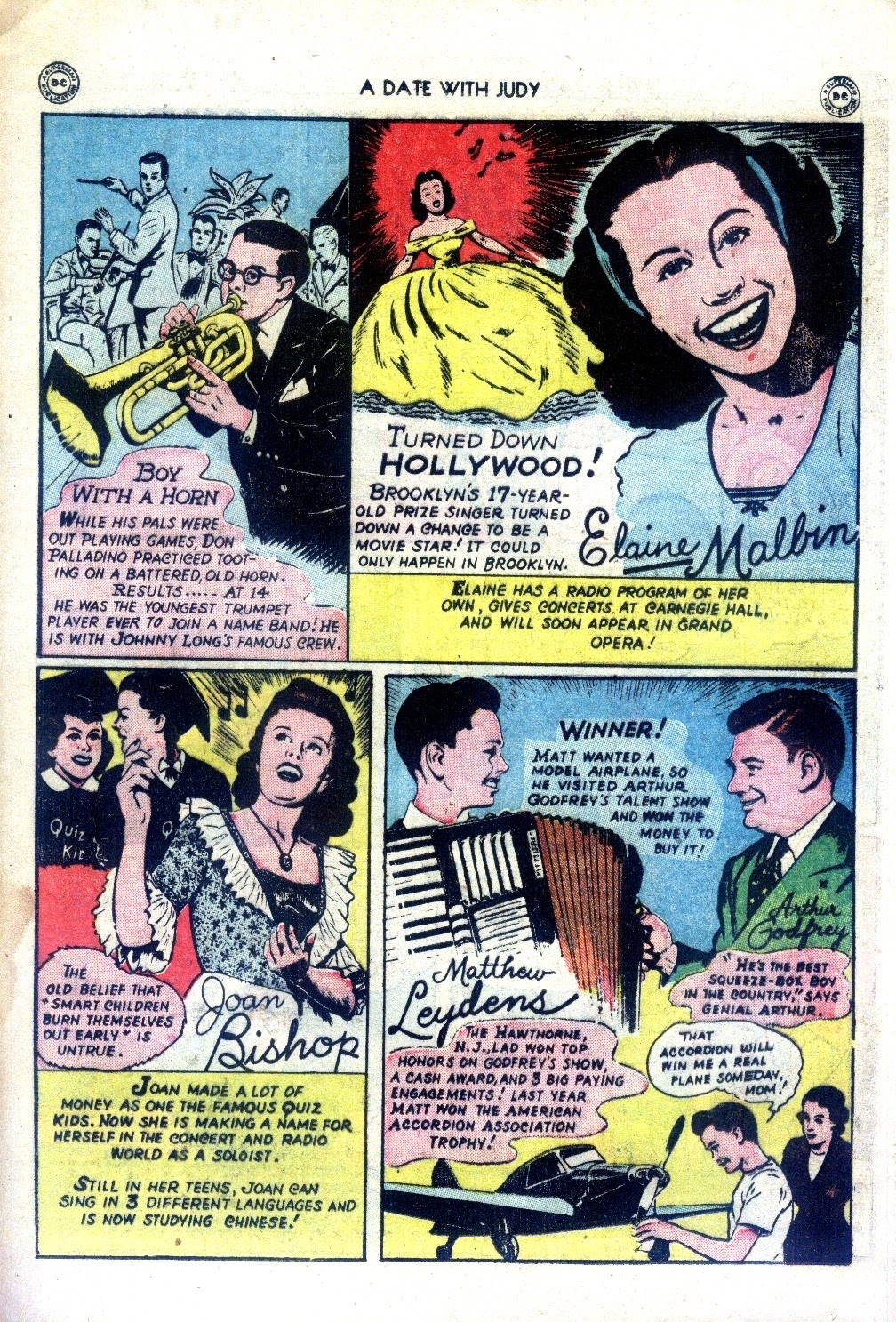 Read online A Date with Judy comic -  Issue #13 - 37