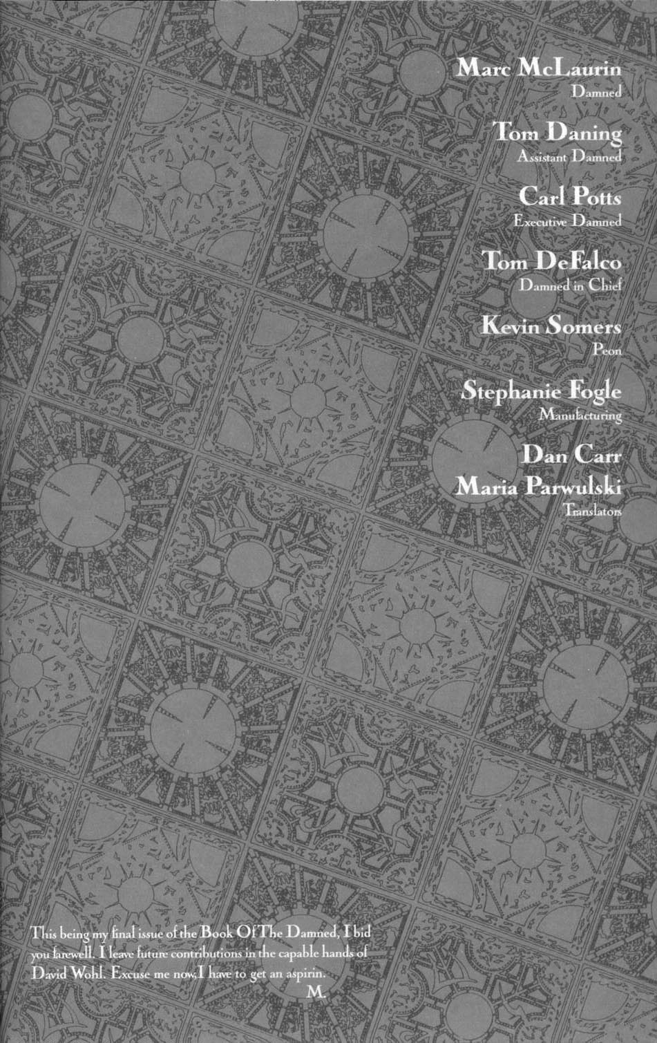Read online Clive Barker's Book of the Damned: A Hellraiser Companion comic -  Issue #3 - 51