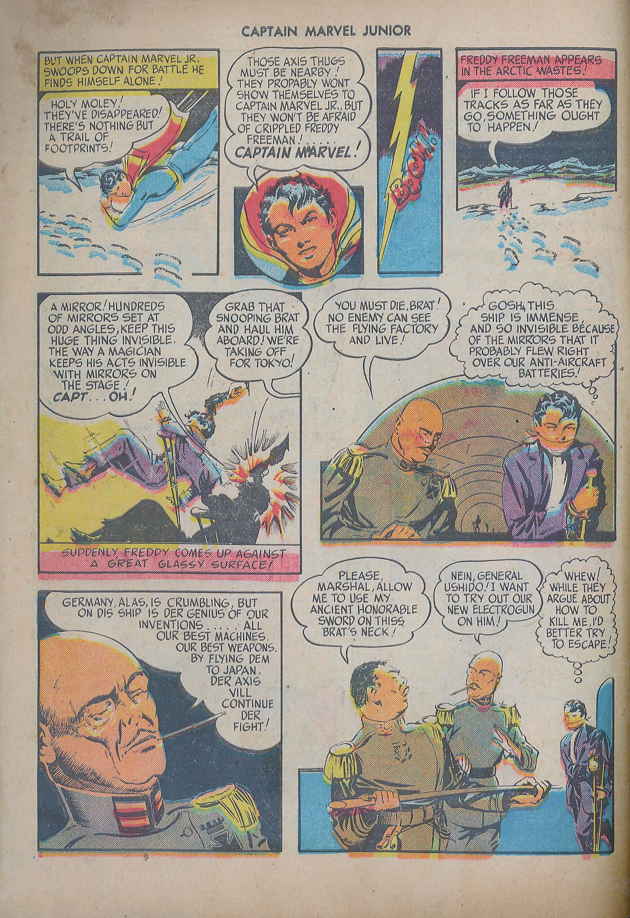 Read online Captain Marvel, Jr. comic -  Issue #23 - 7
