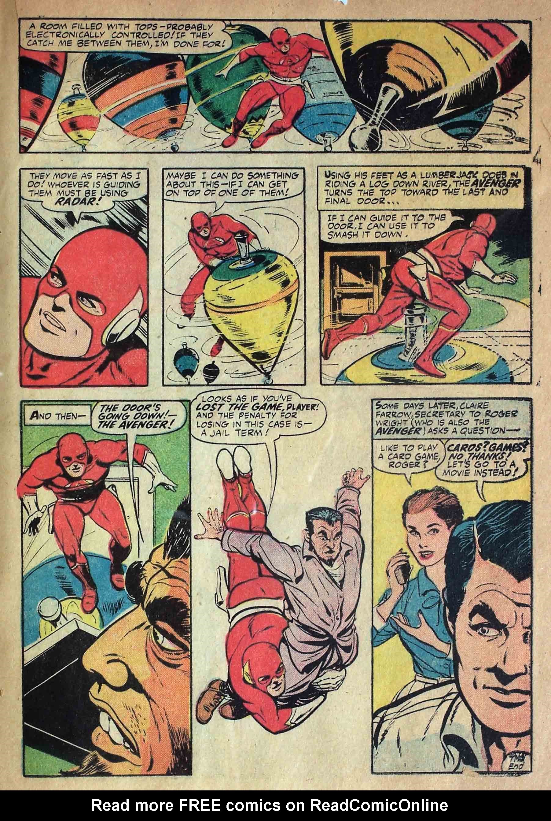 Read online The Avenger comic -  Issue #4 - 16