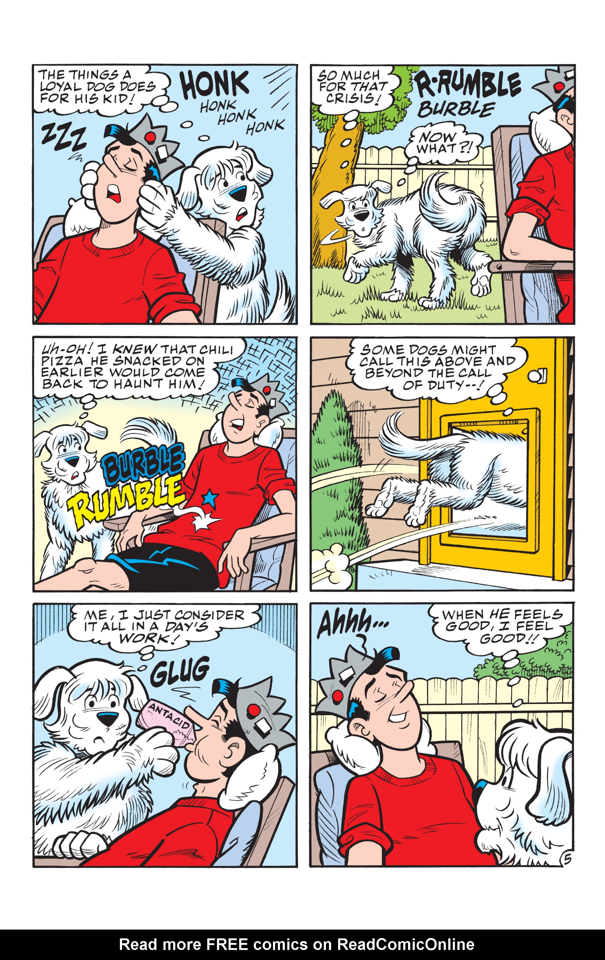 Read online Archie's Pal Jughead Comics comic -  Issue #173 - 6