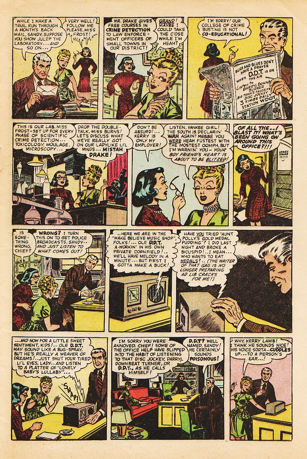 Read online Kerry Drake Detective Cases comic -  Issue #21 - 5