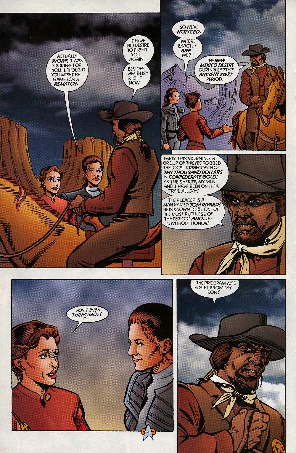 Read online Star Trek: Deep Space Nine: Worf Special comic -  Issue # Full - 34