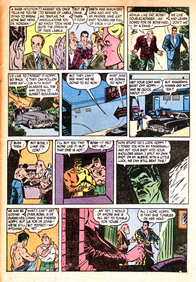 Read online The Saint (1947) comic -  Issue #9 - 28