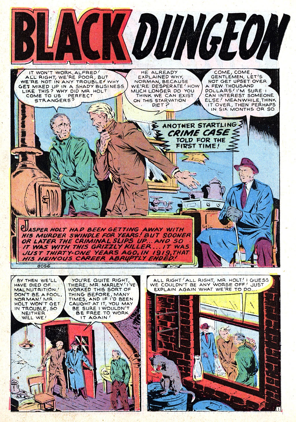 Read online Crime Cases Comics (1951) comic -  Issue #5 - 12