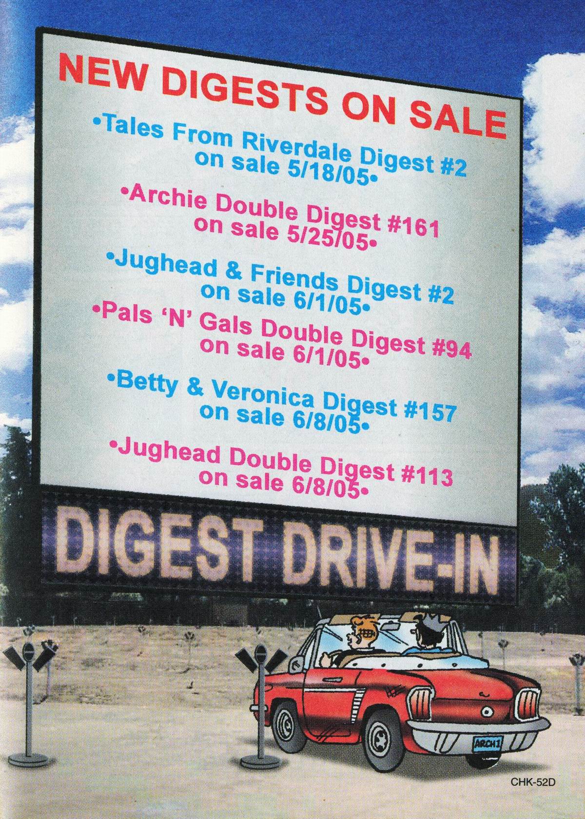 Read online Archie's Double Digest Magazine comic -  Issue #161 - 131