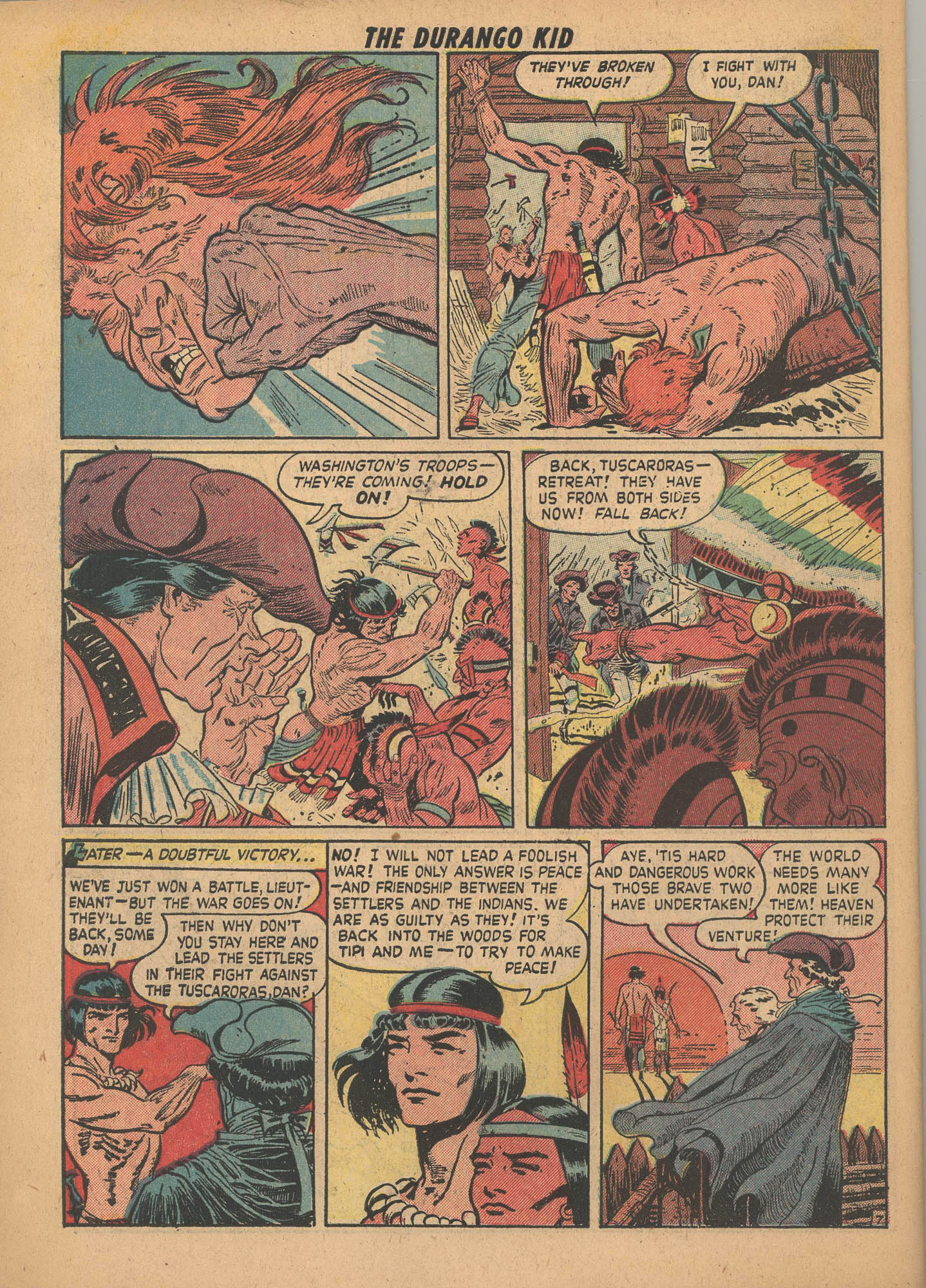 Read online Charles Starrett as The Durango Kid comic -  Issue #2 - 34