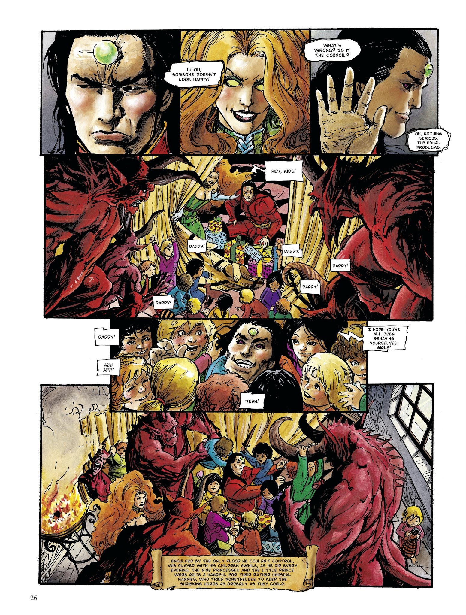 Read online The Black Moon Chronicles comic -  Issue #12 - 24